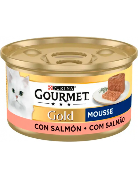 Purina Gourmet Gold Adult Mousse Salmón 85 gr. EAN 7613033156212