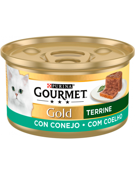 Purina Gourmet Gold Adult Terrine Conejo 85 gr. EAN 7613032881313