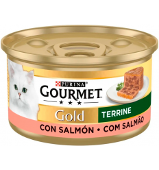 Purina Gourmet Gold Adult Terrine Salmón 85 gr. EAN 80551270