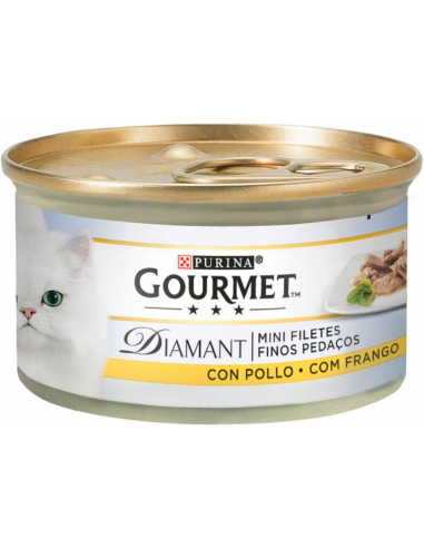 Purina Gourmet Diamant Adult Mini Filetes con Pollo 85 gr. EAN 80713586