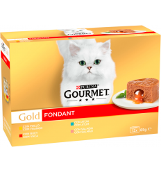 Purina Gourmet Gold Adult Fondant Multi Pack 12 x 85 gr. EAN 7613036412018