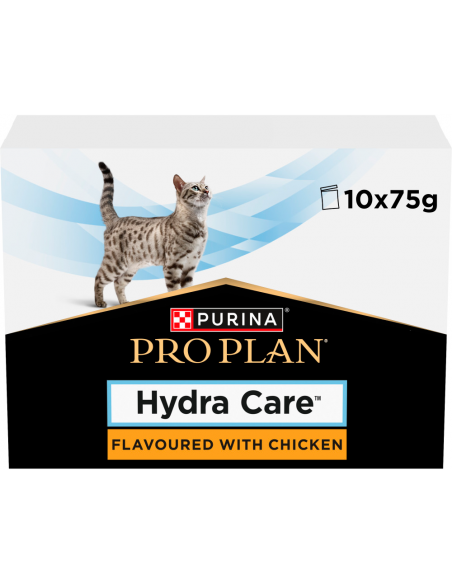 Purina Pro Plan Veterinary Diets Cat Hydra Care Pollastre 10 x 75 gr. EAN 8445291515345