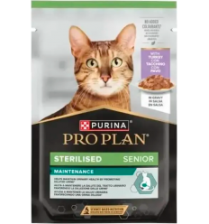 Purina Pro Plan Cat Senior 7+ Sterilised Maintenance Pavo en Salsa 85 gr. 8445291529366
