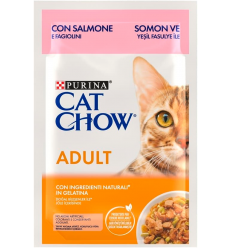 Purina Cat Chow Adult Salmó en Gelatina 85 gr. 8445290426215