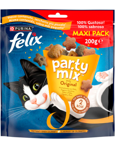 Purina Felix Party Mix Original Maxi Pack 200 gr. 8445290773616