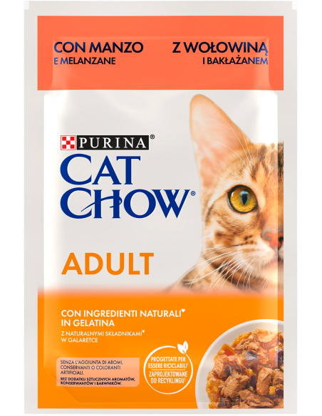 Purina Cat Chow Adult Bou en Gelatina