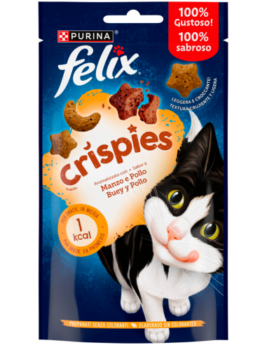 Purina Felix Crispies Bou i Pollastre 45 gr. 7613034291127