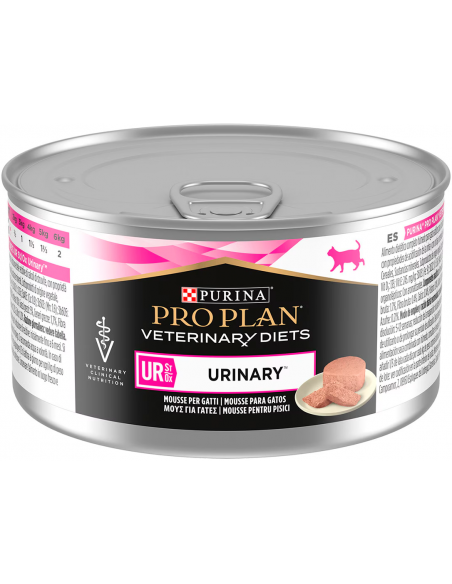 Purina Pro Plan Veterinary Diets Cat UR Urinary Mousse 195 gr. 8445290044334