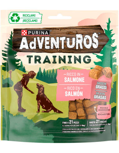Purina Adventuros Dog Training Salmó 115 gr. 8445290990501