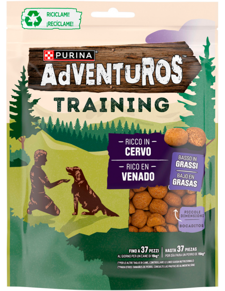 Purina Adventuros Dog Training Cérvol 115 gr. 8445290990723