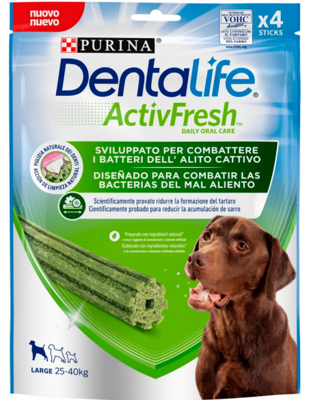 Purina Dentalife Dog ActivFresh Large Sticks 7613287748010