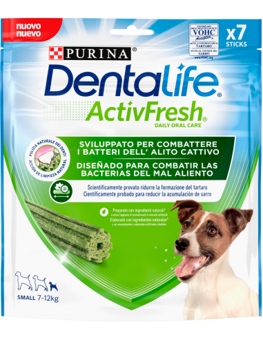 Purina Dentalife Dog ActivFresh Small Sticks 7613287758484