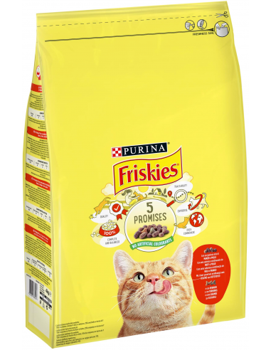 Purina Friskies Cat Adult Buey, Pollo y Verduras 3222270297370