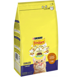 Purina Friskies Cat Adult Sterilized Gall Dindi i Verdures. 7613035800281