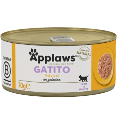 Applaws Kitten Pollastre en Gelatina 70 gr. 5060122490009