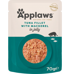 Applaws Adult Atún y Caballa en Gelatina 70 gr. 5060333430283