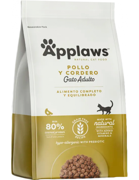 Applaws Cat Adult Pollo y Cordero. EAN 5060333439460 / 5060333439637