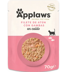 Applaws Adult Atún con Gambas en Caldo 70 gr. 5060122493031
