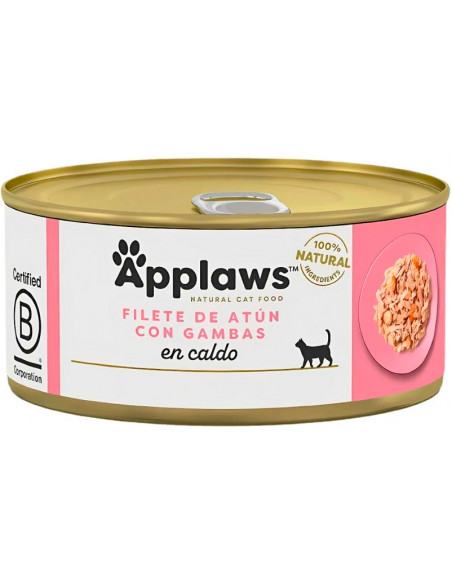 Applaws Adult Atún con Gambas en Caldo. EAN 5060122490238 / 5060122490078