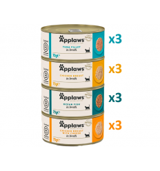Applaws Adult Surtido Variado en Caldo 12x70 gr. 5060333437398 2