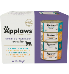 Applaws Adult Assortiment Variat en Brou 12x70 gr. 5060333437398