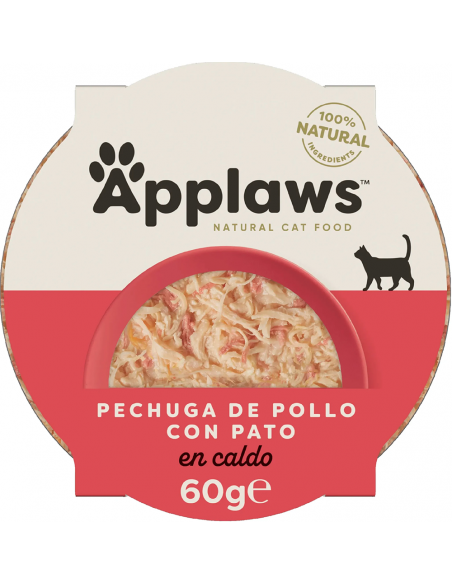 Applaws Adult Pollo con Pato en Caldo 60 gr. 5060122495998