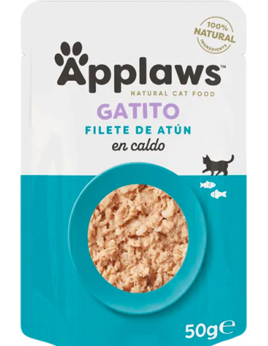 Applaws Kitten Tonyina en Brou 50 gr. 5060708563394