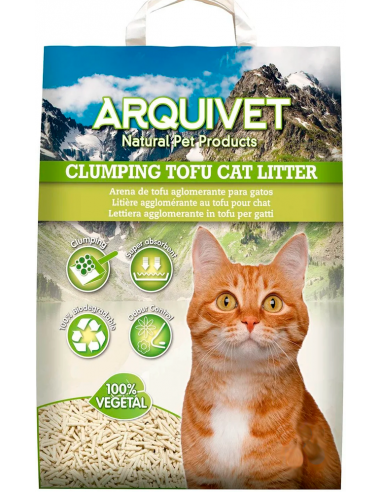 Arquivet Tofu Cat Litter. EAN 8435117842465 / 8435117840799
