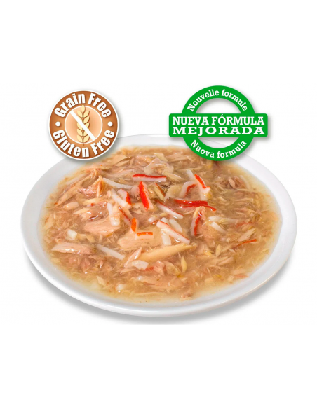 Arquivet Cat Tonyina Blanca i Palets de Cranc en Salsa 80 gr. EAN 8435117879904