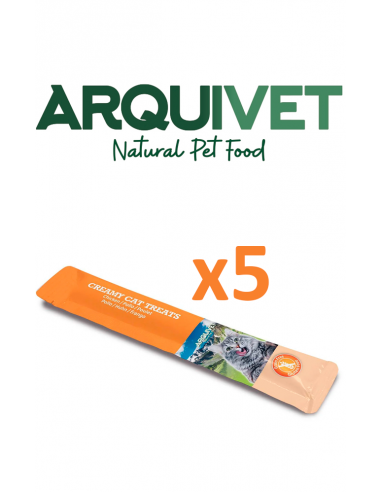 Arquivet Cat Creamy Treats Pollo 5x14 gr. EAN 8435117842212