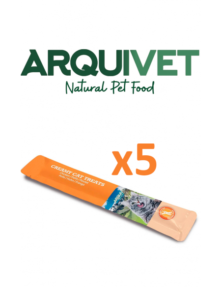 Arquivet Cat Creamy Treats Pollo 5x14 gr. EAN 8435117842212