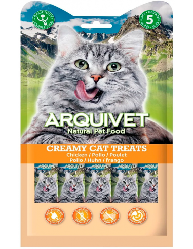 Arquivet Cat Creamy Treats Pollo 5x14 gr. EAN 8435117842212