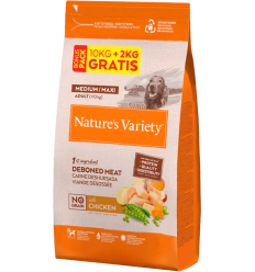 Nature`s Variety Adult Medium Maxi No Grain Pollastre. EAN 8410650271439 / 8410650680415