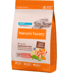 Nature`s Variety Puppy Medium Maxi No Grain Salmón. 8410650596686 / 8410650596693