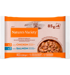 Nature`s Variety Cat Adult Multipack Bocaditos en Salsa 4x85 gr. EAN 8410650561158