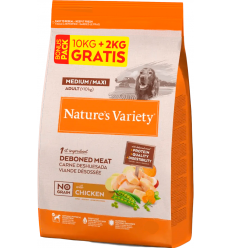 Nature`s Variety Adult Medium Maxi No Grain Pollo. EAN 8410650271439 / 8410650680415