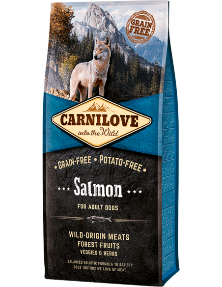 Carnilove Adult Grain Free Salmón 12 Kg. 8595602508907