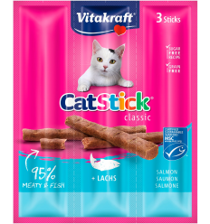 Vitakraft Cat Stick Classic Salmón 18 gr (3 unidades). EAN 4008239393142