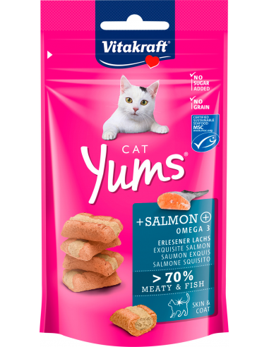 Vitakraft Cat Yums con Salmón y Omega 3