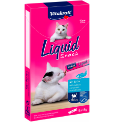 Vitakraft Cat Liquid Snack Salmó 6x15gr. 7610376164232