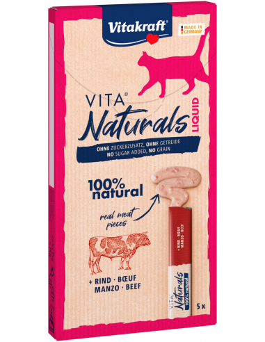Vitakraft Cat Vita Naturals Liquid Ternera 5x15 gr. 4008239589248