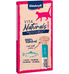 Vitakraft Cat Vita Naturals Liquid Salmón 5x15 gr. 4008239589231