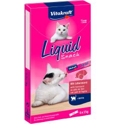 Vitakraft Cat Liquid Snack Paté amb Biotina 6x15gr. 4008239580665