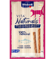 Vitakraft Cat Vita Naturals Stick Salmó 20gr (4 sticks). 4008239589255