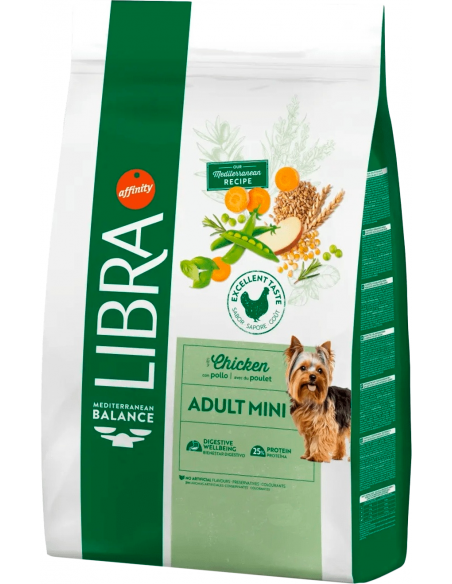 Libra Dog Adult Mini Pollastre. EAN 8410650170411 / 8410650217154