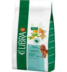 Libra Dog Adult Light in Fat Gall Dindi. EAN 8410650216614 / 8410650214252