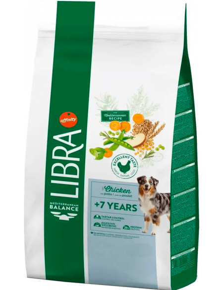 Libra Dog Senior +7. EAN 8410650216645