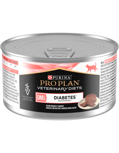 Purina Pro Plan Veterinary Diets Cat DM Diabetes Management Mousse 195 gr. 8445291540972