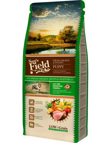 Sam`s Field Puppy Pollo y Patata. 8594031444206 / 8594031444190