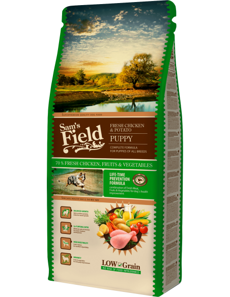 Sam`s Field Puppy Pollastre i Patata. 8594031444206 / 8594031444190
